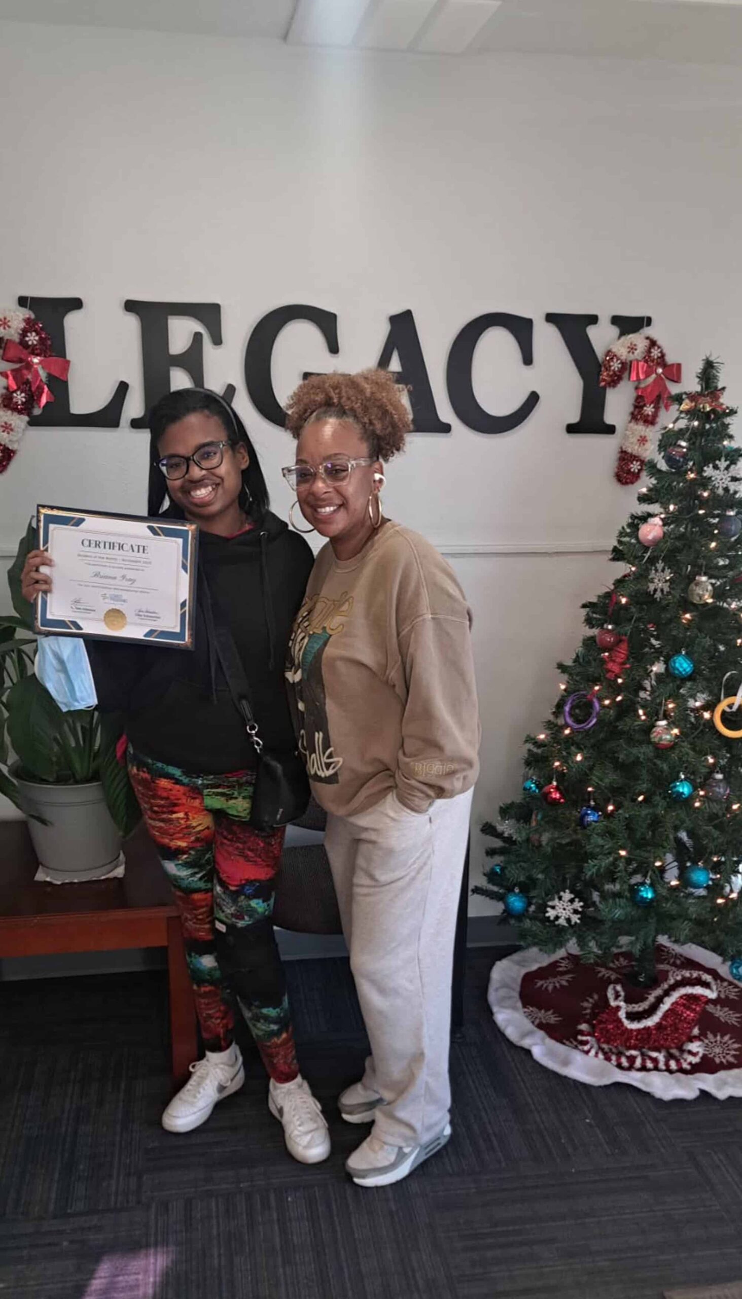 Student of the Month - Briana (Coach DeShawn)