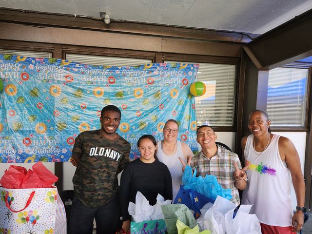 September Birthday Celebrations - Marcus, Hector, Coach Tina, Kimberly and Coach Reese
